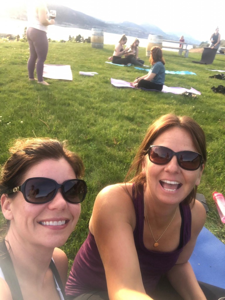 Yoga and Wine